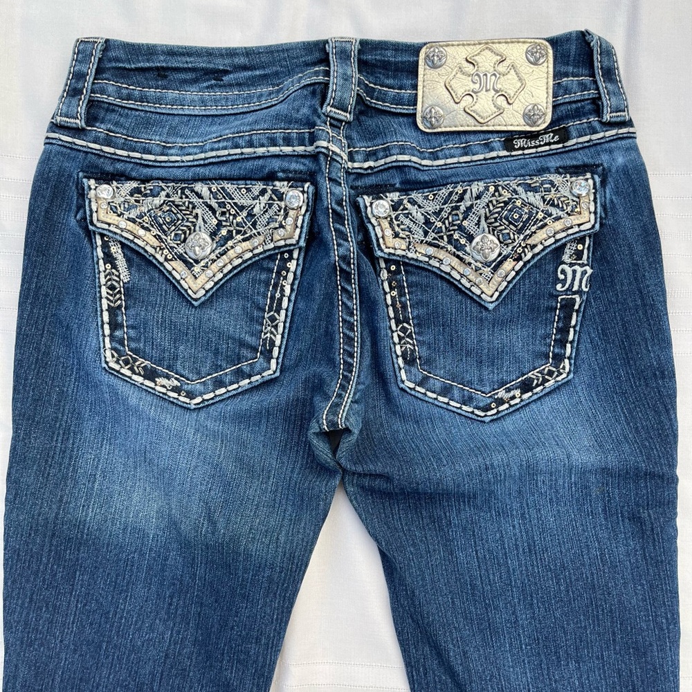 Miss Me signature-rise skinny size 26 34” inseam
